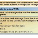 Миграция пользовательских настроек и данных с помощью WET
