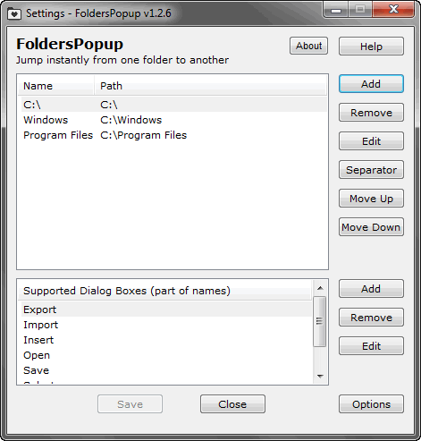 настройки-FoldersPopUp