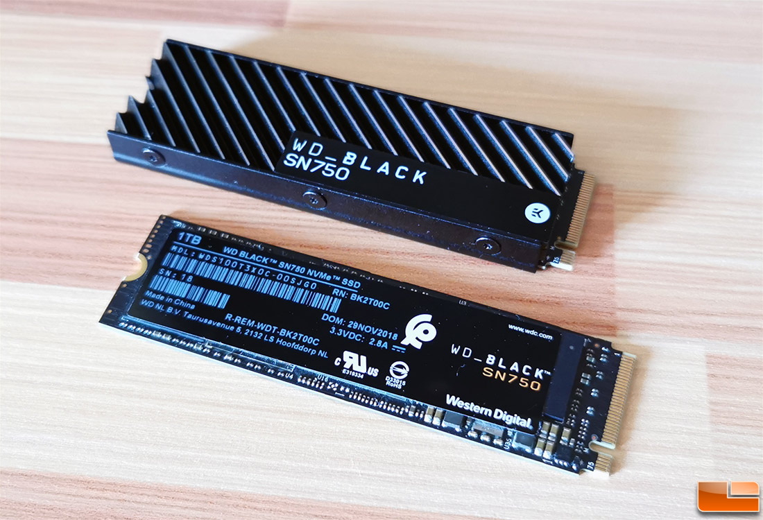 SSD для геймеров WD Black SN750 