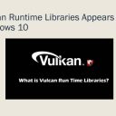 Vulkan Run Time Libraries