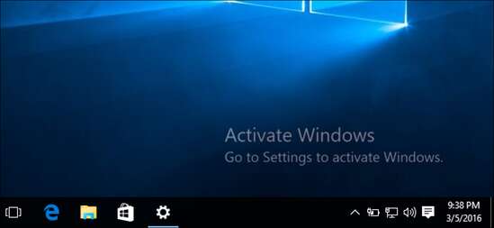 активация_windows10