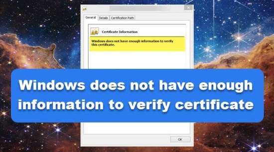 Windows_не_имеет_достаточно_информации_для_проверки_этого_сертификата